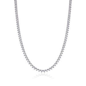 שרשרת טניס שפיצים ZSI436-1-40cm-3mm